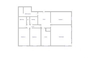  Appartement � vendre 4 pi�ces 82 m�