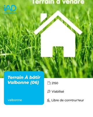  Terrain � vendre 2150 m�
