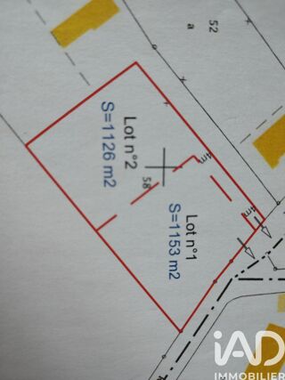  Terrain � vendre 1126 m�