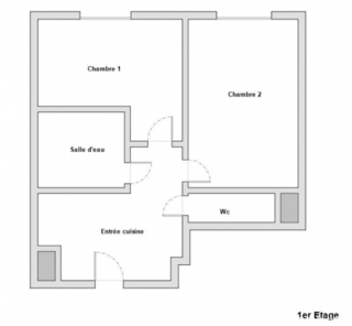  Appartement � vendre 3 pi�ces 28 m�