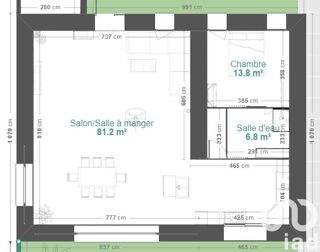  Maison � vendre 3 pi�ces 100 m�