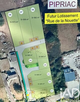  Terrain � vendre 560 m�