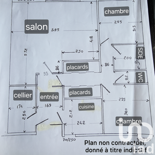  Appartement � vendre 3 pi�ces 74 m�