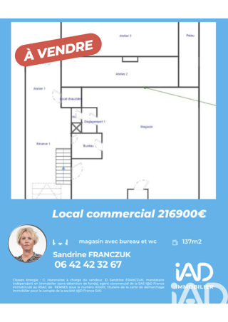  Immeuble � vendre 148 m�