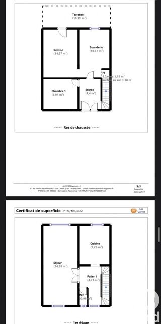  Maison � vendre 5 pi�ces 92 m�