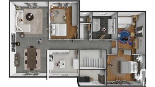  Appartement � vendre 4 pi�ces 111 m�