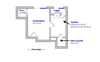  Appartement � vendre 2 pi�ces 36 m�