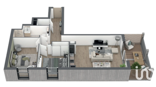  Appartement � louer 3 pi�ces 62 m�