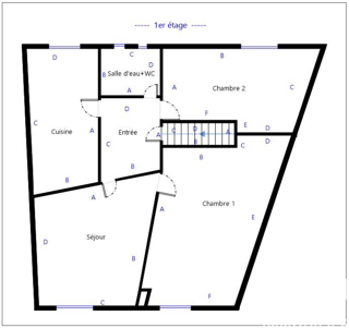  Maison � vendre 3 pi�ces 78 m�