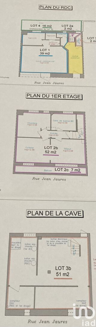  Appartement � vendre 1 pi�ce 41 m�