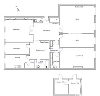  Appartement � vendre 4 pi�ces 169 m�