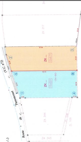  Terrain � vendre 1500 m�