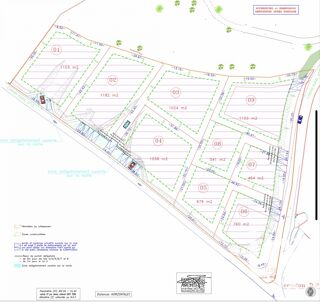  Terrain � vendre 760 m�