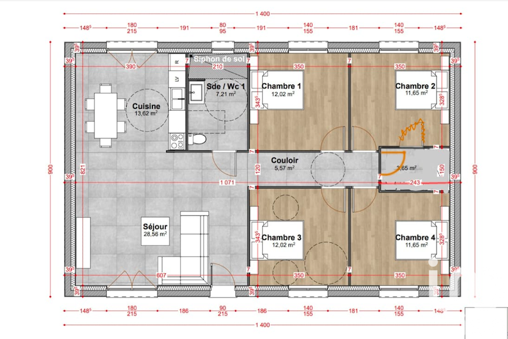 Vente Maison Vente Maison/villa 5 pi�ces Saint-s�rotin