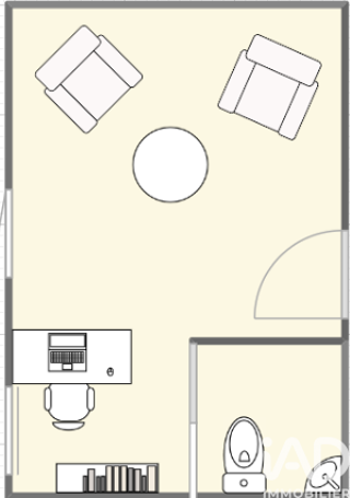  Appartement � vendre 1 pi�ce 14 m�