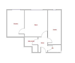  Appartement � vendre 2 pi�ces 47 m�