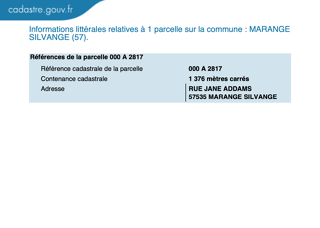  Terrain � vendre 1376 m�