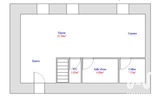  Appartement � vendre 3 pi�ces 60 m�