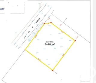  Terrain � vendre 518 m�