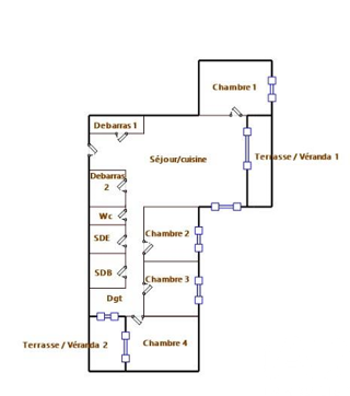 Appartement � vendre 5 pi�ces 98 m�