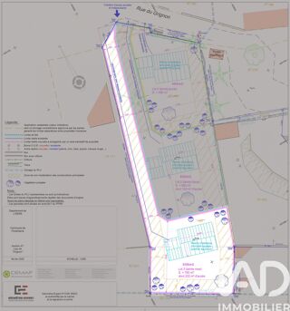  Terrain � vendre 760 m�