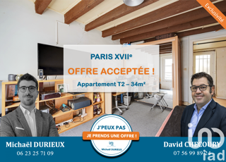  Appartement  vendre 2 pices 34 m