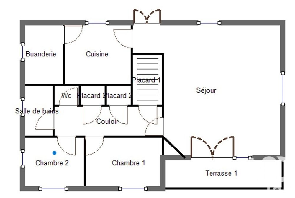  vendre  Maison Chteauneuf-Grasse (06740)