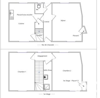  Maison � vendre 3 pi�ces 72 m�