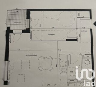  Appartement � vendre 2 pi�ces 50 m�