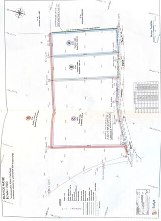  Terrain � vendre 1300 m�