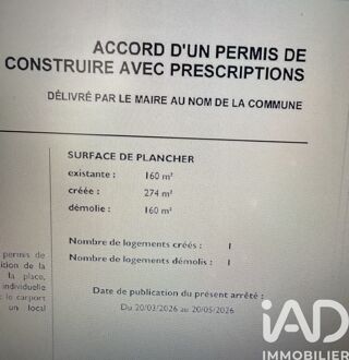 Terrain � vendre 1210 m�