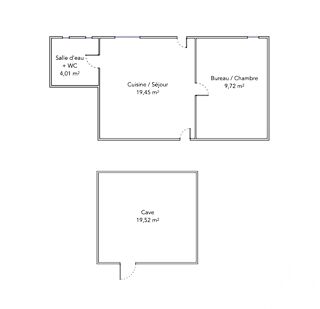  Appartement � vendre 2 pi�ces 33 m�