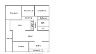  Appartement � vendre 5 pi�ces 102 m�