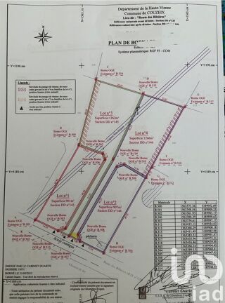  Terrain � vendre 1266 m�