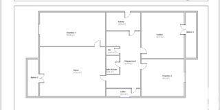  Appartement � vendre 4 pi�ces 75 m�