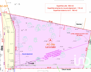  Terrain � vendre 766 m�