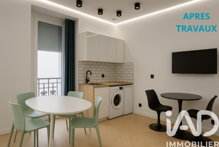  Appartement � vendre 1 pi�ce 20 m�