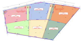  Terrain � vendre 1032 m�