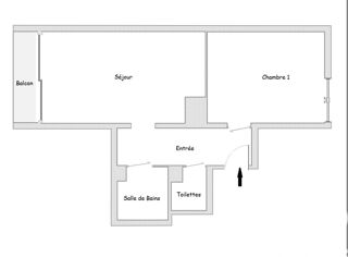  Appartement � vendre 2 pi�ces 34 m�