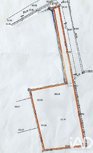  Terrain � vendre 1109 m�