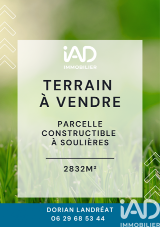  Terrain � vendre 2832 m�