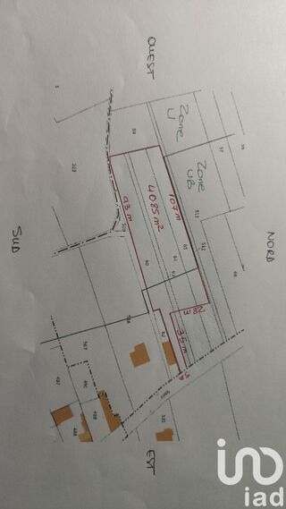  Terrain � vendre 4085 m�