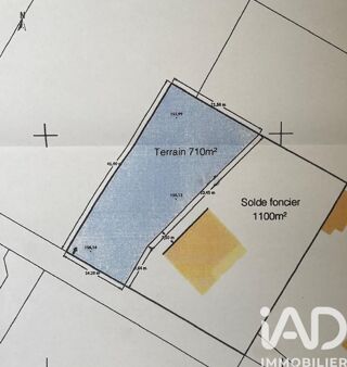  Terrain � vendre 710 m�