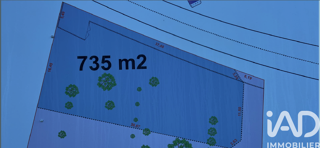  Terrain � vendre 735 m�