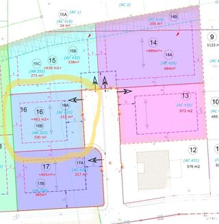  Terrain � vendre 482 m�