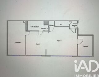  Appartement � vendre 3 pi�ces 52 m�