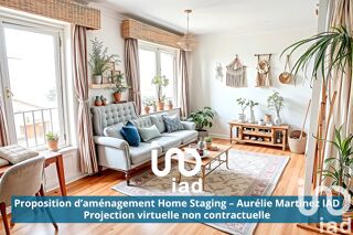  Appartement  vendre 3 pices 62 m