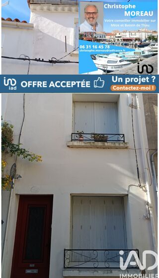  Maison  vendre 3 pices 44 m