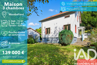  Maison � vendre 4 pi�ces 76 m�