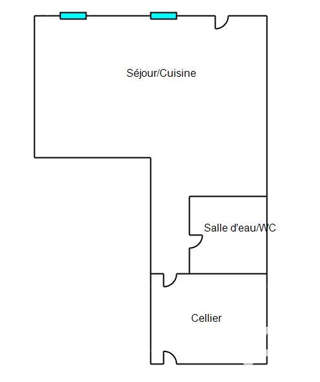  Appartement � vendre 1 pi�ce 28 m�